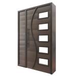 Handcrafted iron door