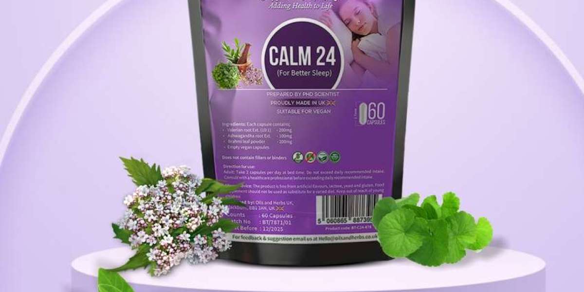 Best Valerian Ashwagandha Brahmi Capsules Calm 24 for Stress Relief