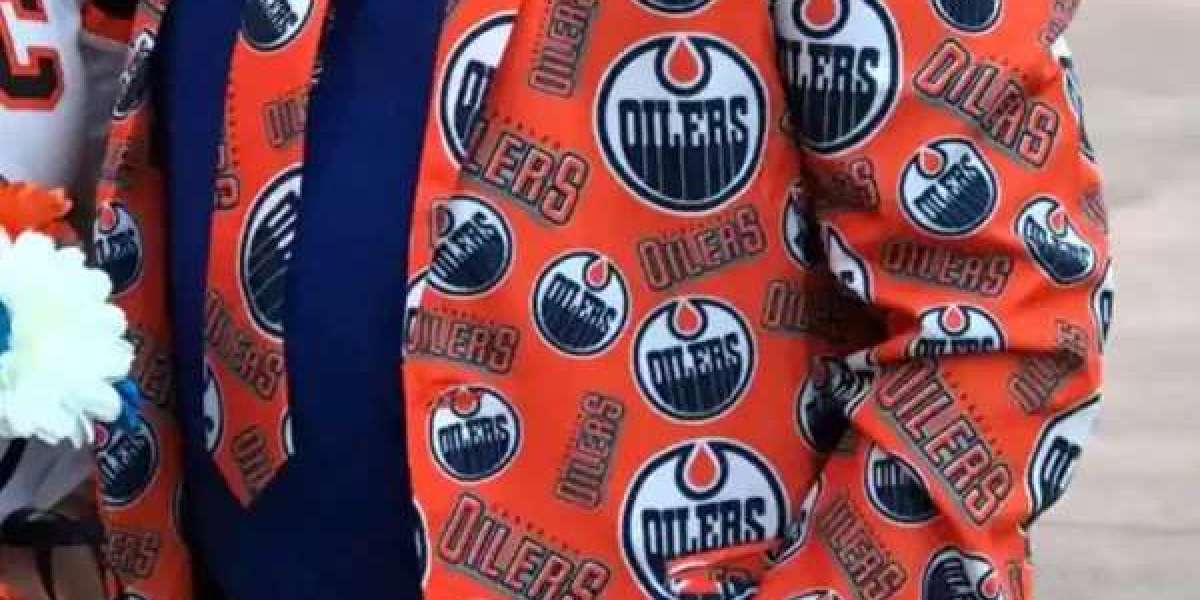 Edmonton Oilers Printed Blazer