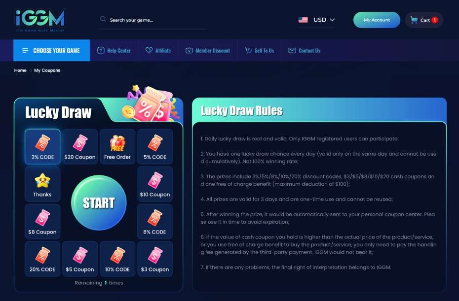 IGGM Coupon