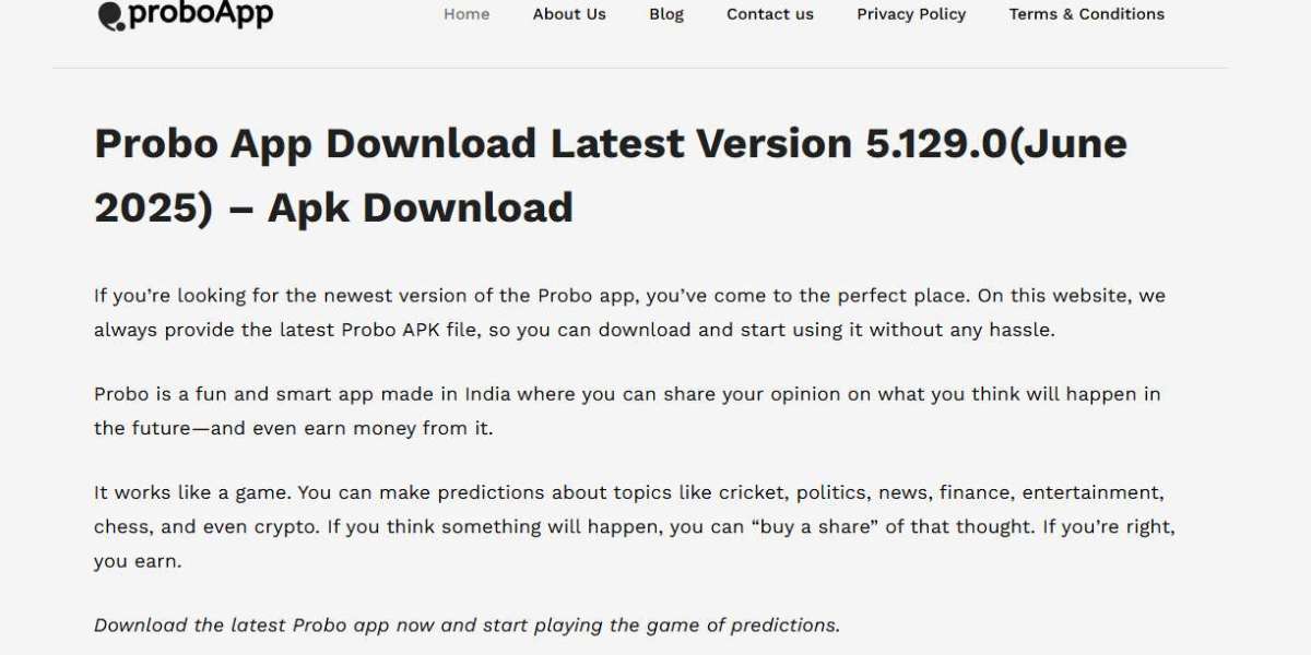 Probo App Download New Version – A Complete Guide