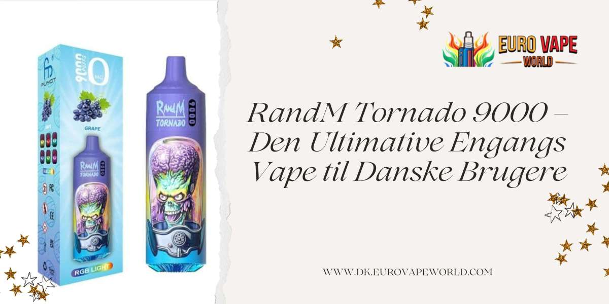 RandM Tornado 9000 – Den Ultimative Engangs Vape til Danske Brugere