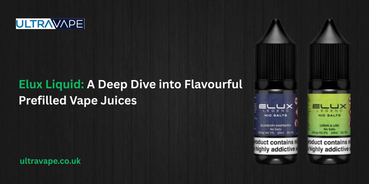 Elux Liquid: A Deep Dive into Flavourful Prefilled Vape Juices