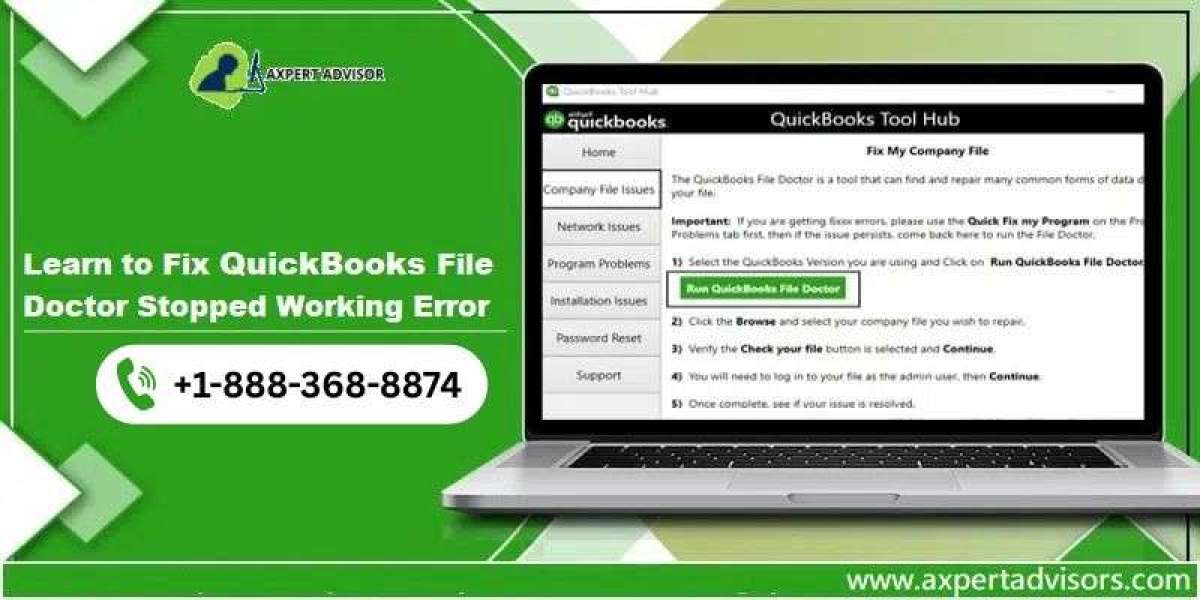 Solutions for QuickBooks File Doctor Not Working