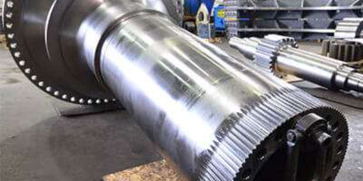 In which industrial fields are AISI 5140 forged shafts used?