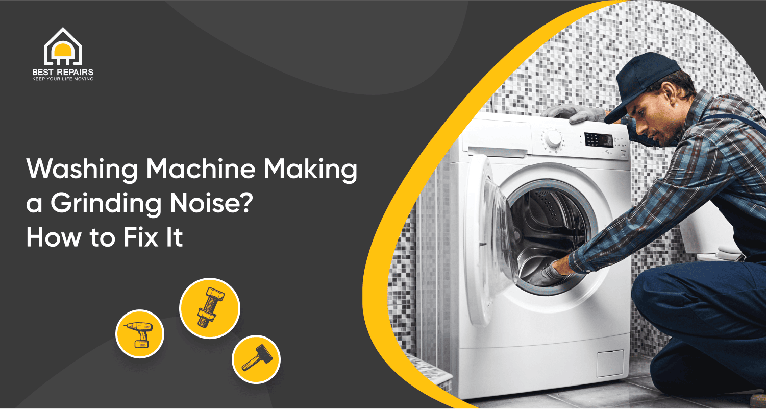 Washing Machine Making a Grinding Noise? How to Fix It