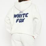 white Fox Hoodie