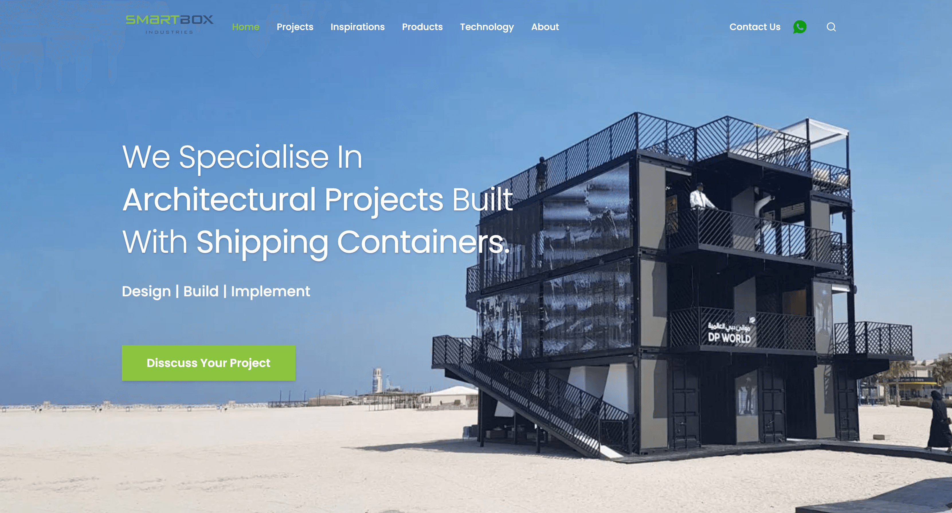 Container Conversion Company Dubai UAE - Container Homes and Offices - SmartBox