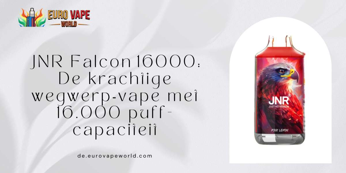 JNR Falcon 16000: De krachtige wegwerp‑vape met 16.000 puff-capaciteit