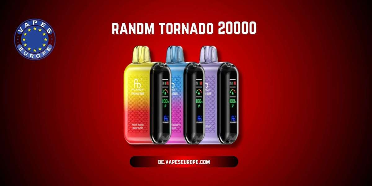 RandM Tornado 20000: De Nieuwe Standaard in de Wereld van 20K Vapes