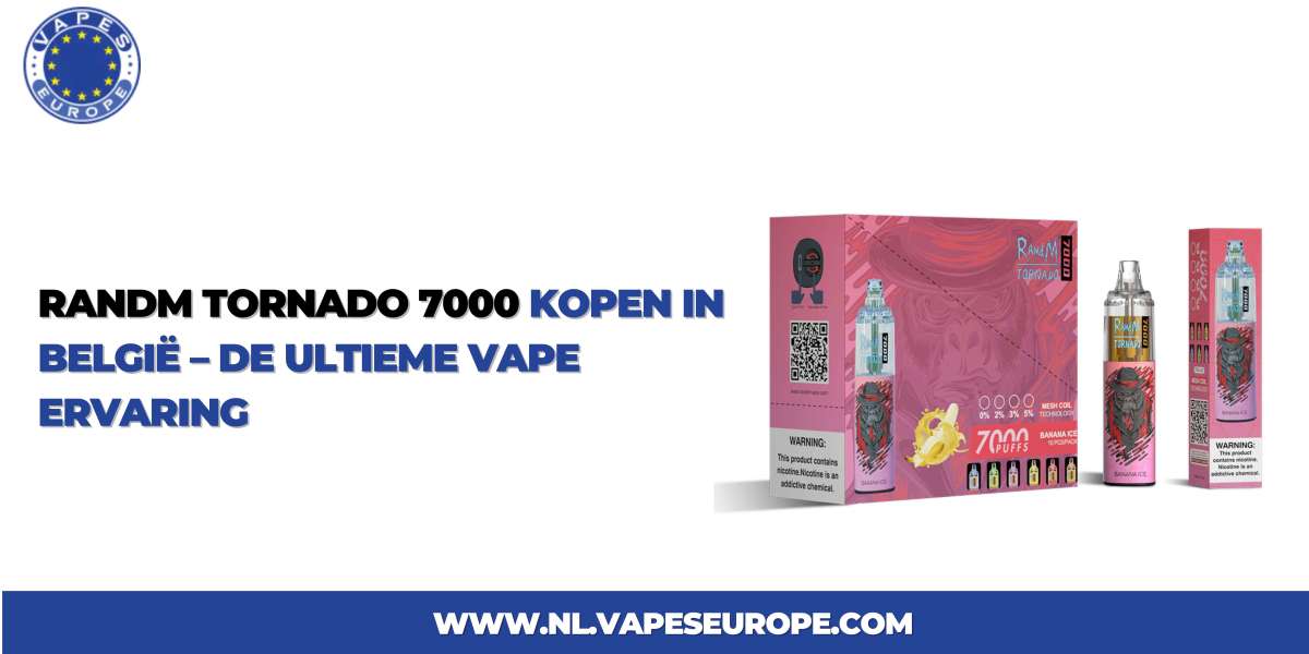 RandM Tornado 7000 Kopen in België — De Ultieme Vape Ervaring