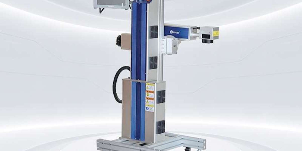 CYCJET flying laser coding machine: leading the new trend of the pipe industry identification market