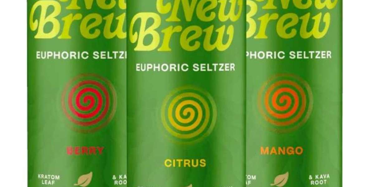 Buy New Brew Kratom and Kava Infused Seltzer