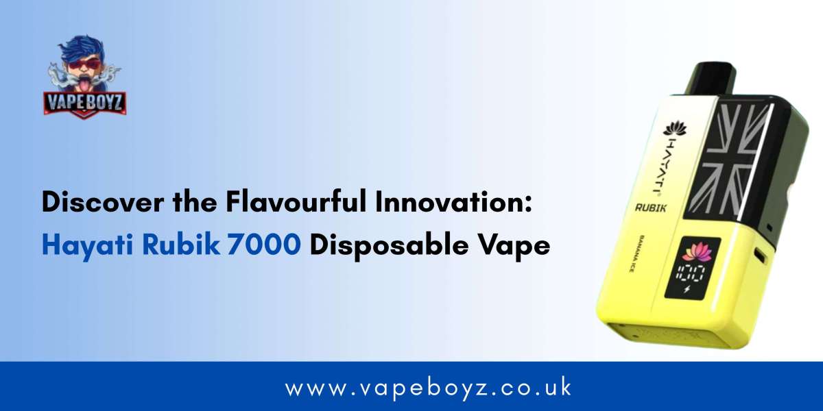 Discover the Flavourful Innovation: Hayati Rubik 7000 Disposable Vape