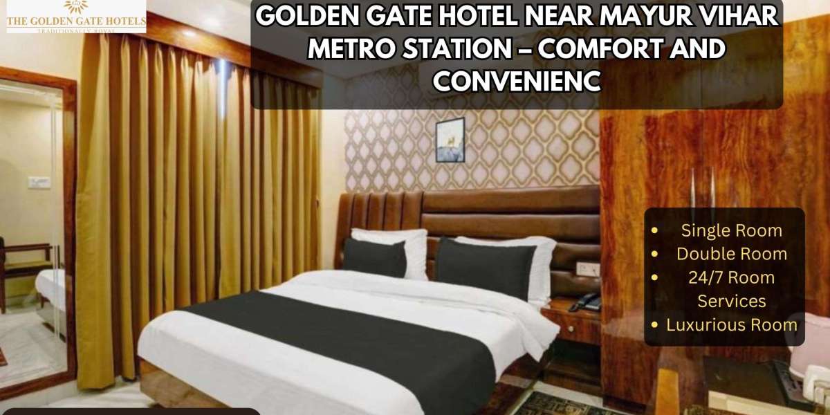 Golden Gate Hotel Near Mayur Vihar Metro Station – Comfort and Convenience