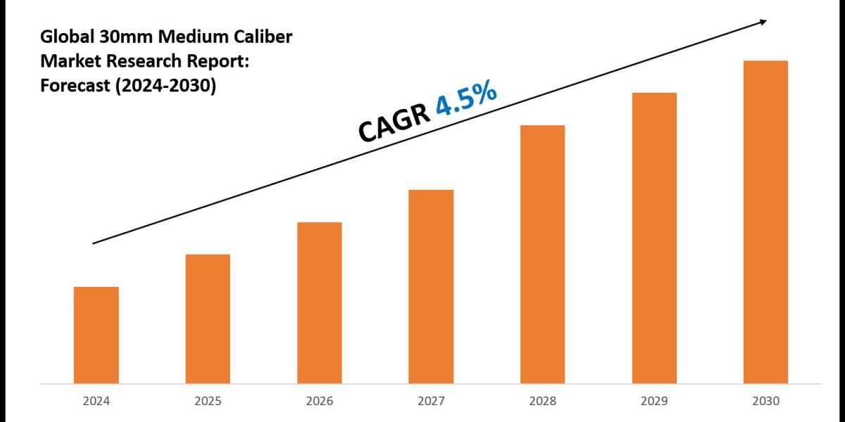 30mm Medium Caliber Market Value, Forecast, and Industry Overview 2030