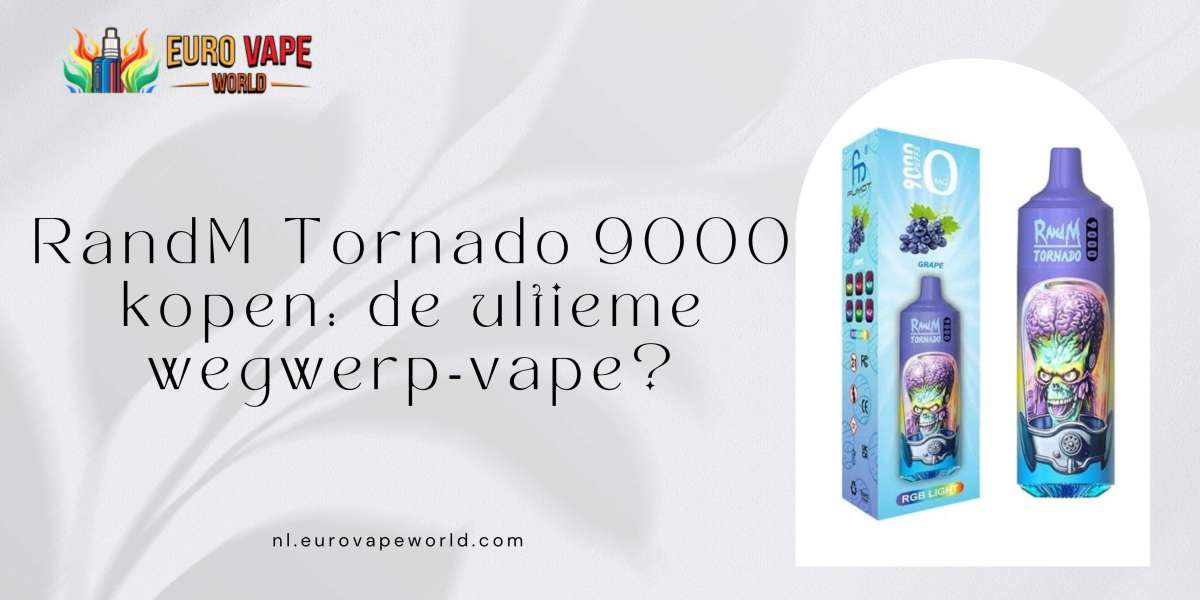 RandM Tornado 9000 kopen: de ultieme wegwerp‑vape?