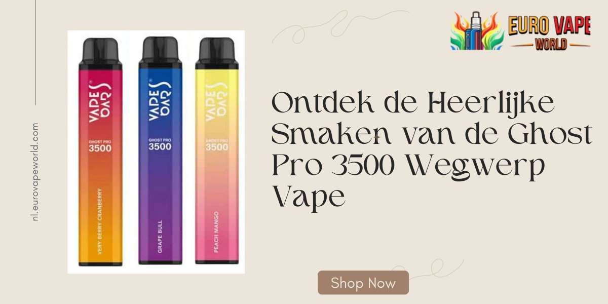 Ontdek de Heerlijke Smaken van de Ghost Pro 3500 Wegwerp Vape