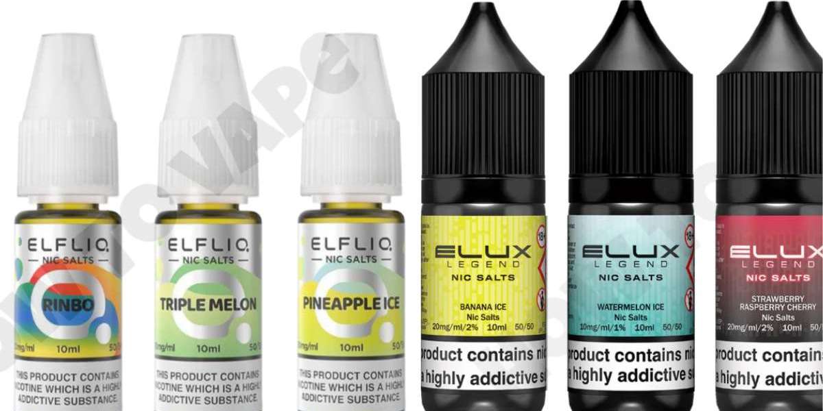 Why Elfliq Nic Salt and Elux Legend Nic Salt from How To Vape Are the Ultimate Choices for Smooth Vaping