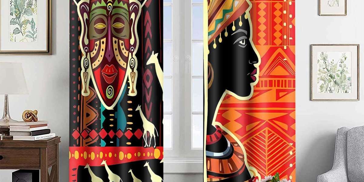 African Curtains for Living Room: A Cultural and Stylish Touch