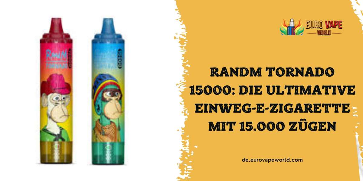 RandM Tornado 15000: Die ultimative Einweg-E-Zigarette mit 15.000 Zügen