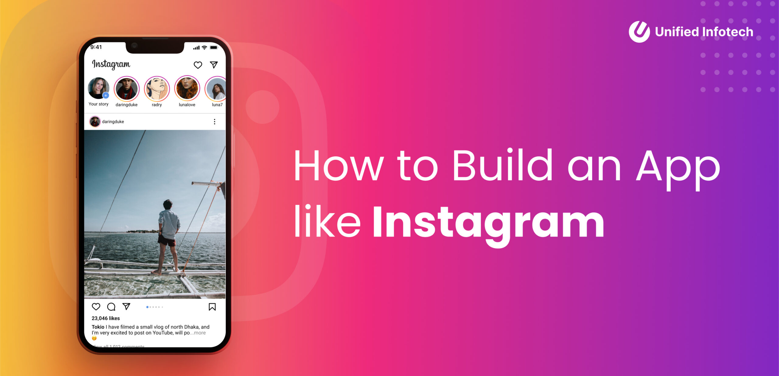 Build an App like Instagram - Features and 10-Step Guide