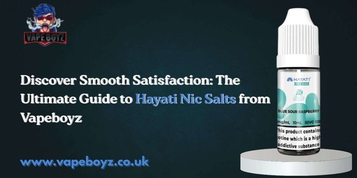 Discover Smooth Satisfaction: The Ultimate Guide to Hayati Nic Salts from Vapeboyz