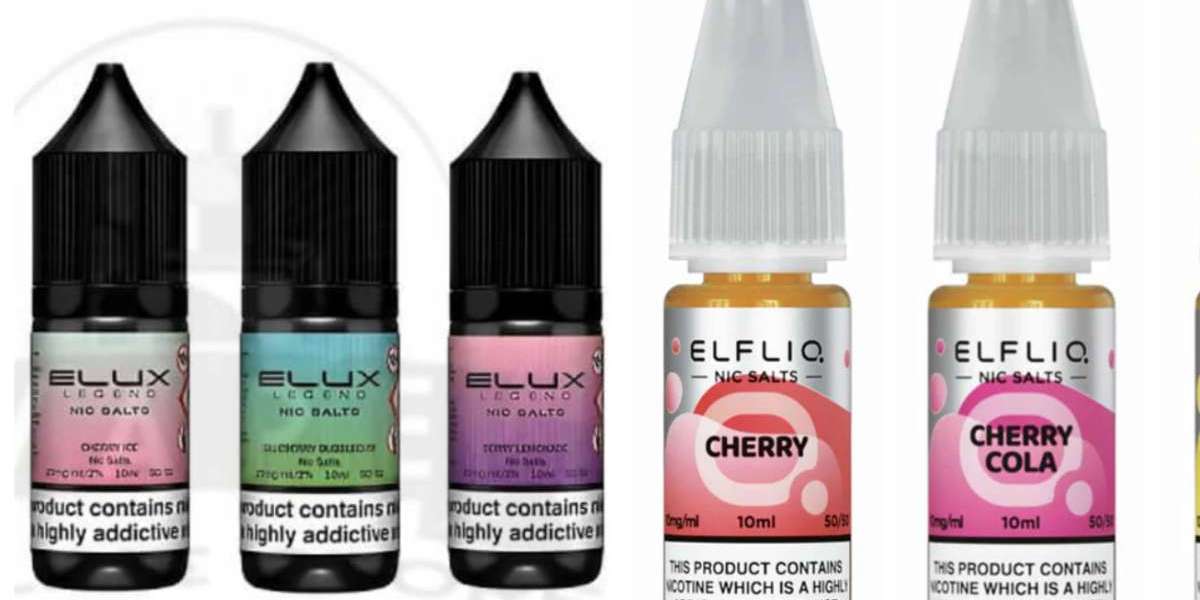 Why Elux Legend Nic Salt and Elfliq Nic Salt from Vape Online Store Are Changing the Vaping Game