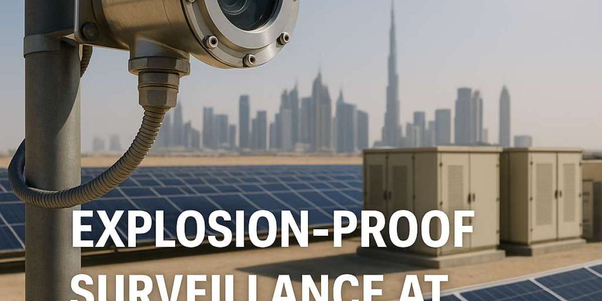 Monitoring Solar-Powered Hazard Zones with Ex-Proof Cameras in Dubai