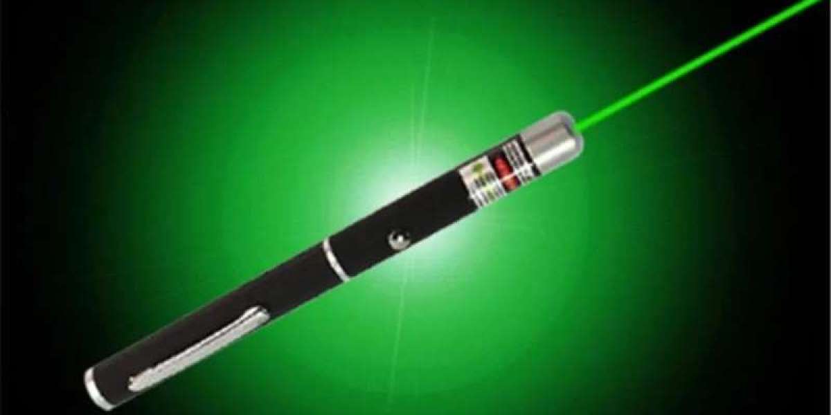 What is a laser pen and what are its uses and safety considerations
