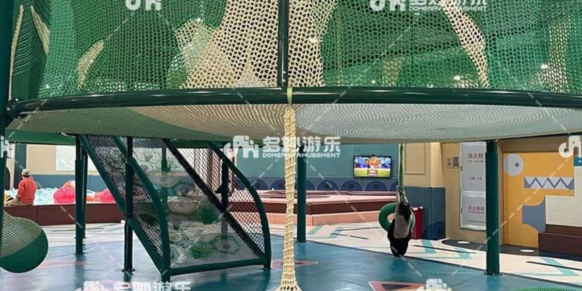 Domerry's Rainbow Net Climbing Equipment: Safe & Fun for Children's Development