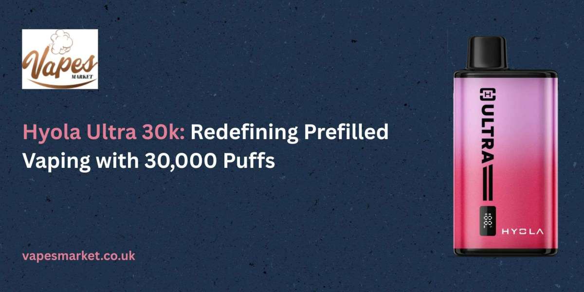 Hyola Ultra 30k: Redefining Prefilled Vaping with 30,000 Puffs