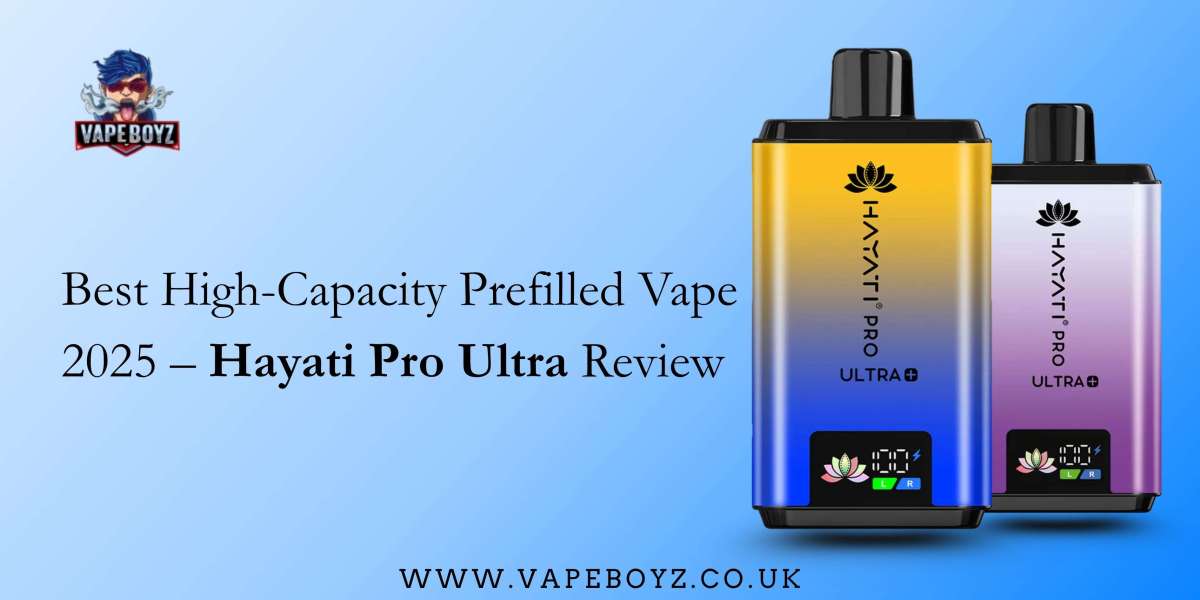 Best High-Capacity Prefilled Vape 2025 – Hayati Pro Ultra Review
