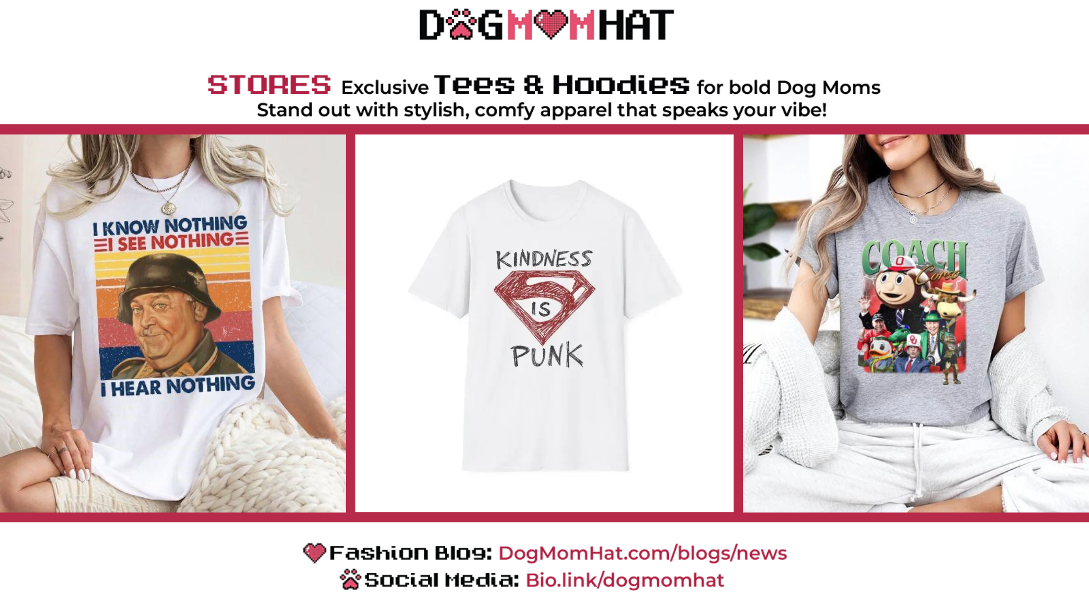 7 Graphic Tees That Speak Louder Than Words – Newest Drops from DogMomHat