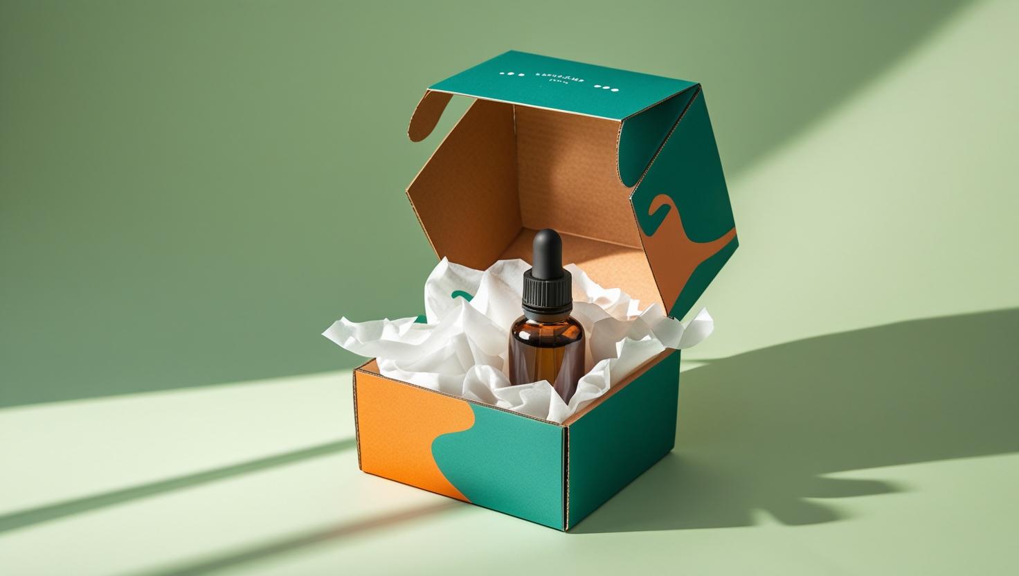Printed Custom Tincture Boxes with Logo | Premium Packaging