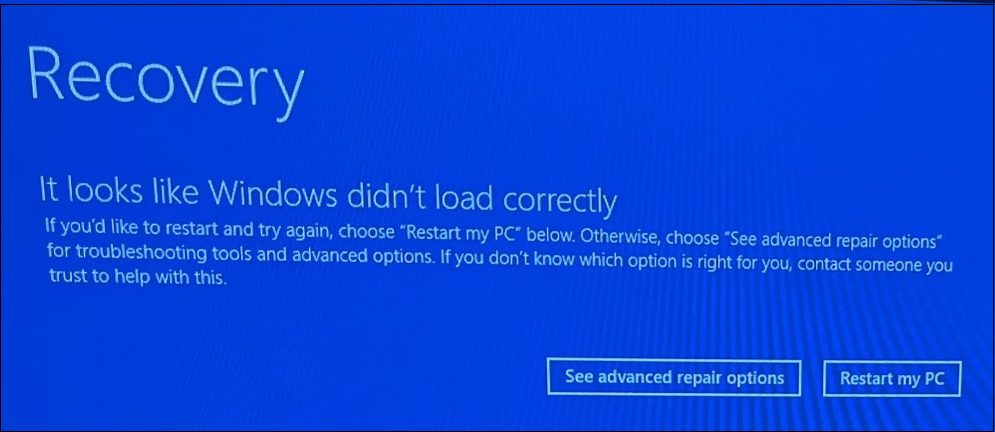 Windows 10 BSOD Stuck at Recovery Due to CrowdStrike