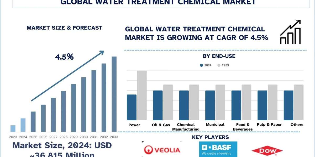 Water Treatment Chemicals Market Report, Analysis & Forecast 2033