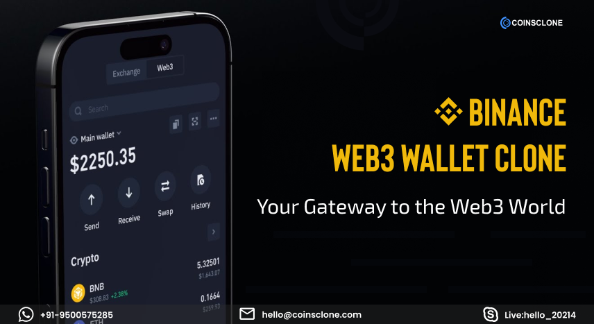 Binance Web3 Wallet Clone For Effective Wallet Creation