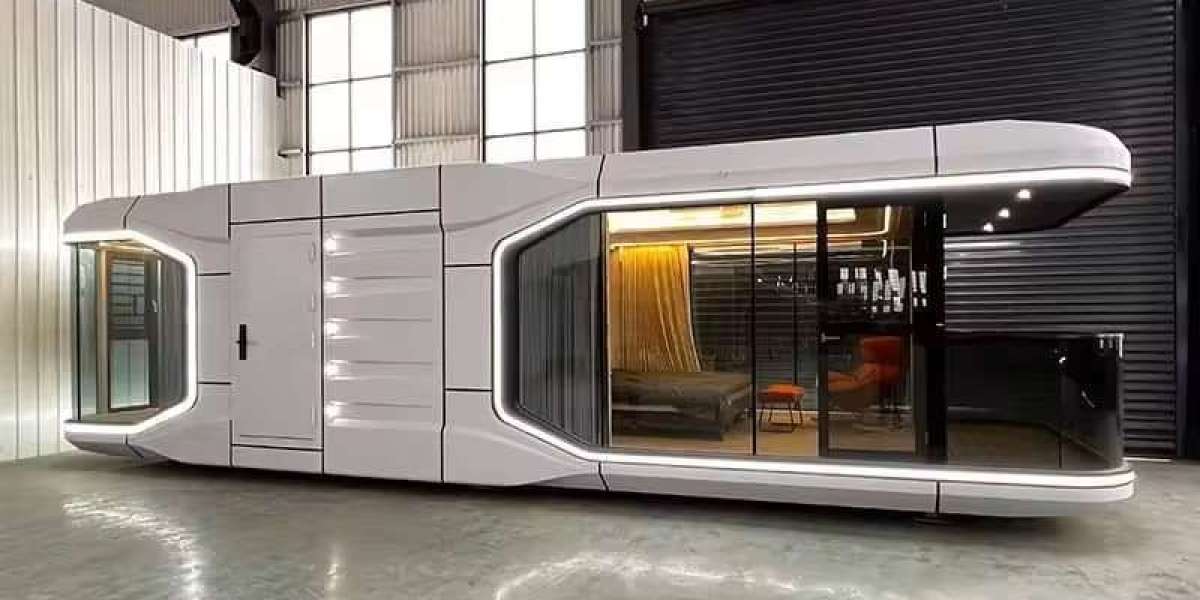 High - Tech Space Capsule Residences: Living in the Future