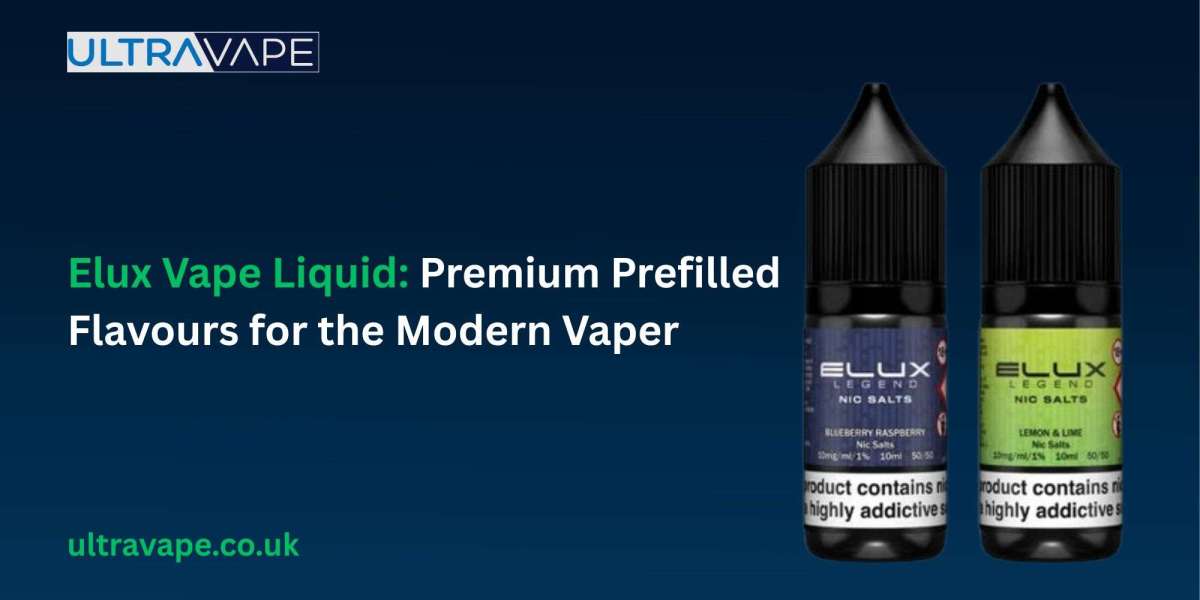 Elux Vape Liquid: Premium Prefilled Flavours for the Modern Vaper