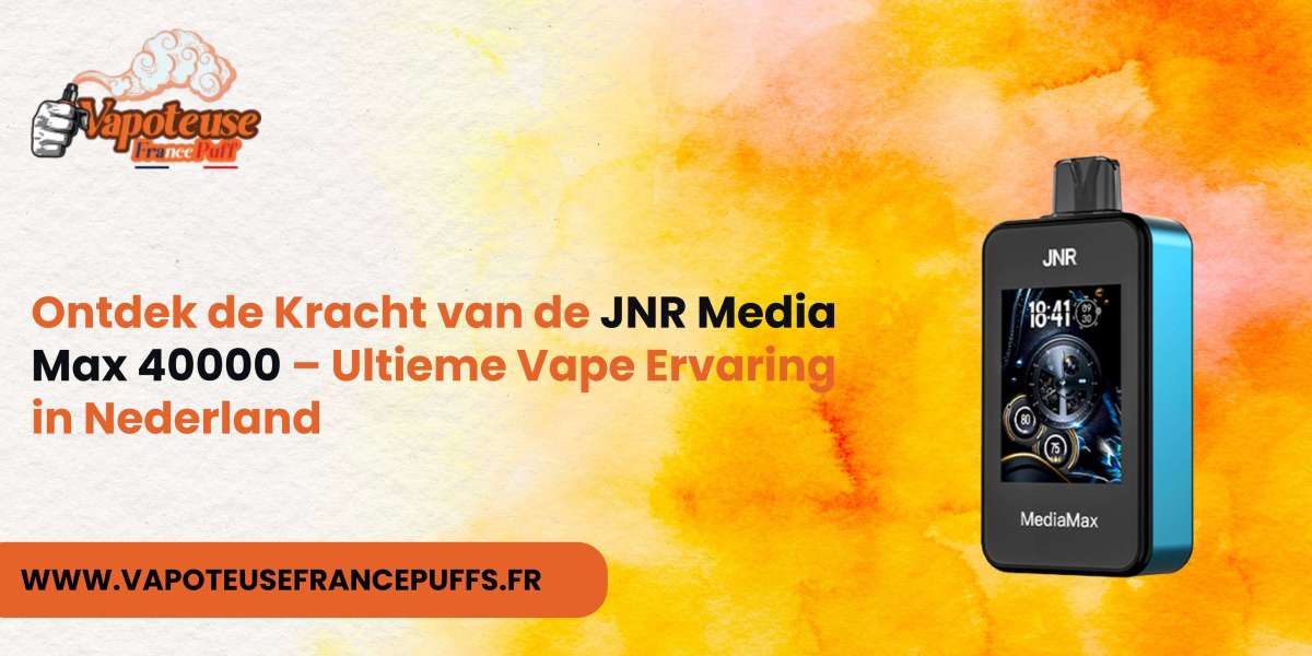 Ontdek de Kracht van de JNR Media Max 40000 – Ultieme Vape Ervaring in Nederland