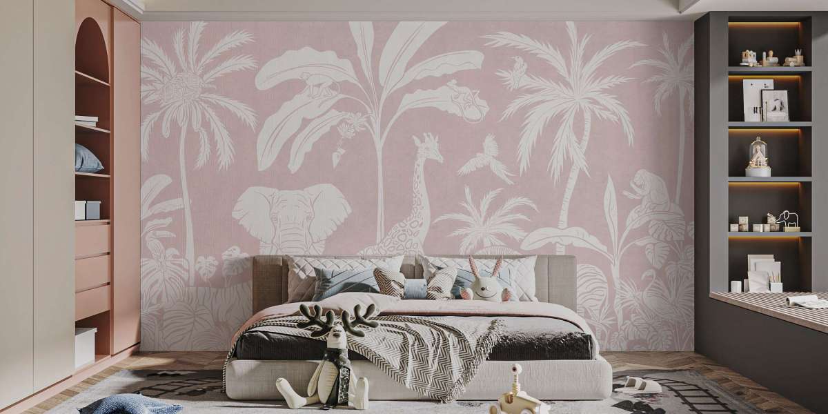 Creating a Dreamy Girls Room with Trendy Wallpaper