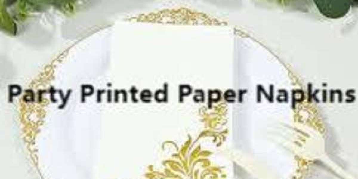 Chic Celebrations with Party Printed Paper Napkins from Papernapkinfactory