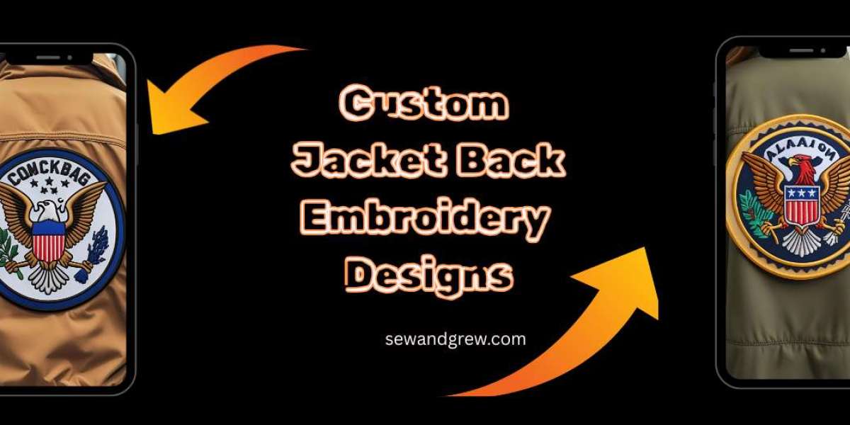 Revamp Your Style with Bold Jacket Back Embroidery Designs