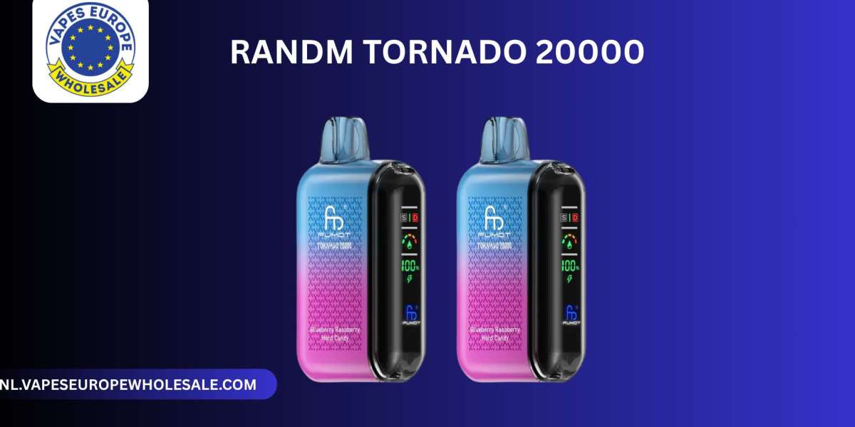 RandM Tornado 20000: De Nieuwe Standaard in Vaping Ervaring