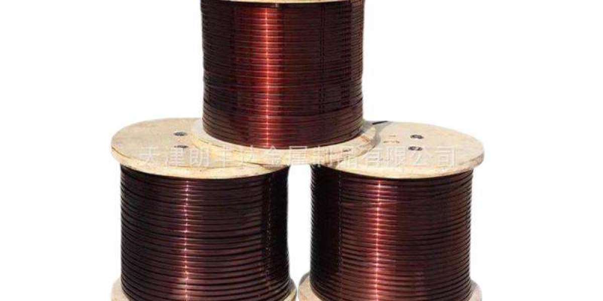 Annealed Flat Copper Wire Superior Flexibility & Low Resistance