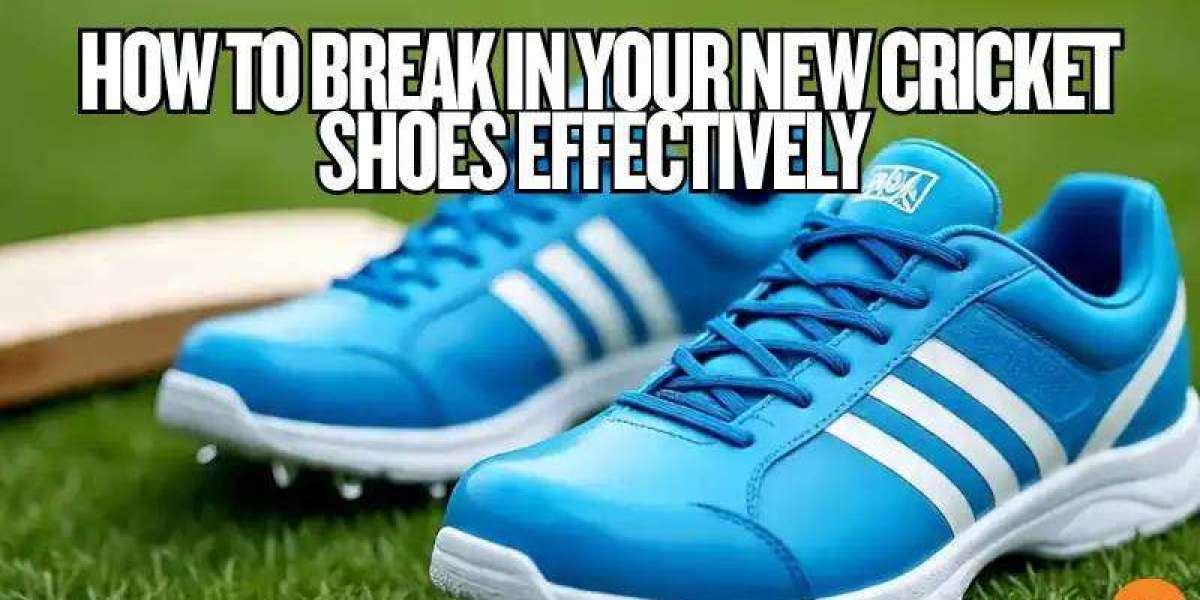 How to Break in Your New Cricket Shoes Effectively