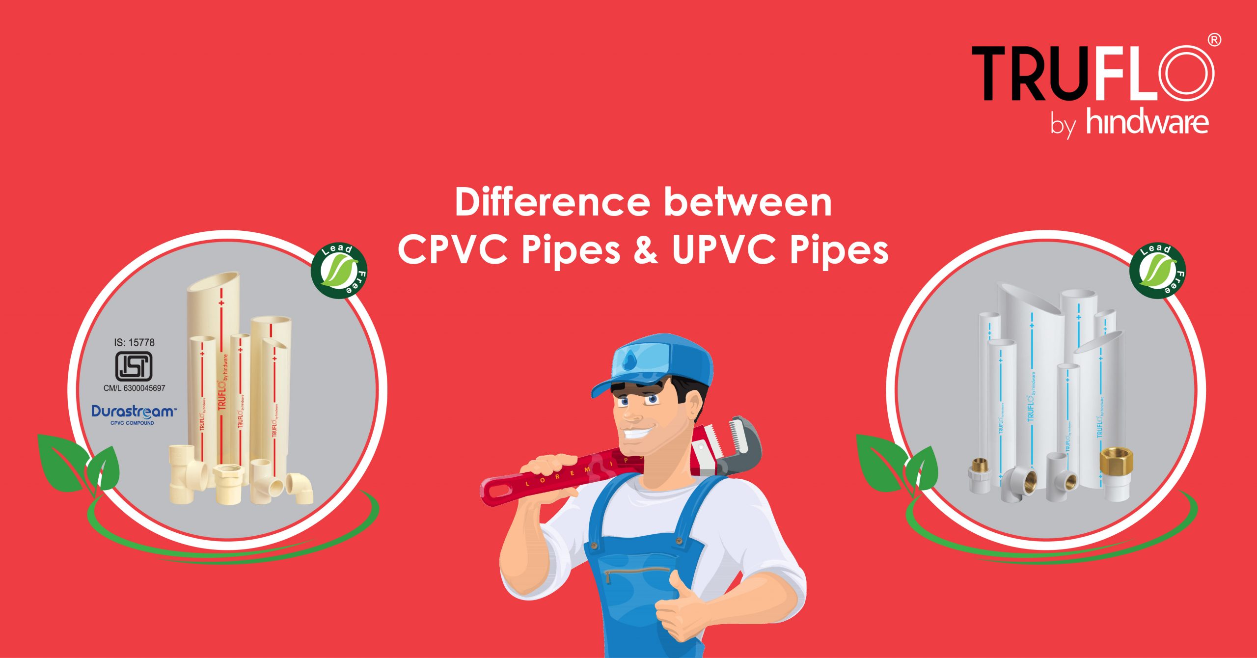 Understanding The Difference Between CPVC Pipes Vs UPVC Pipes