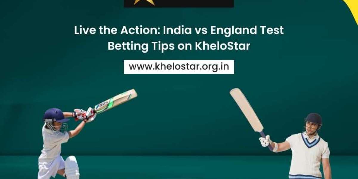 Live the Action: India vs England Test Betting Tips on KheloStar