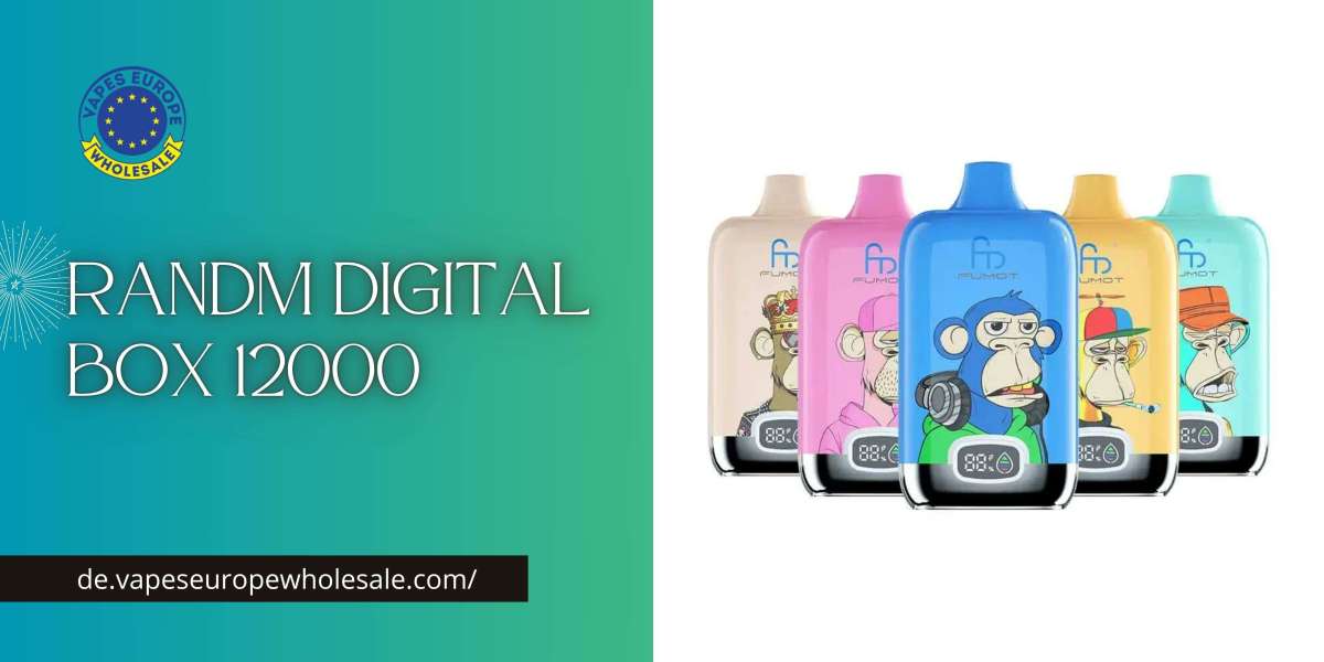 RandM Digital Box 12000 – Die Zukunft des Dampfens in einer Box